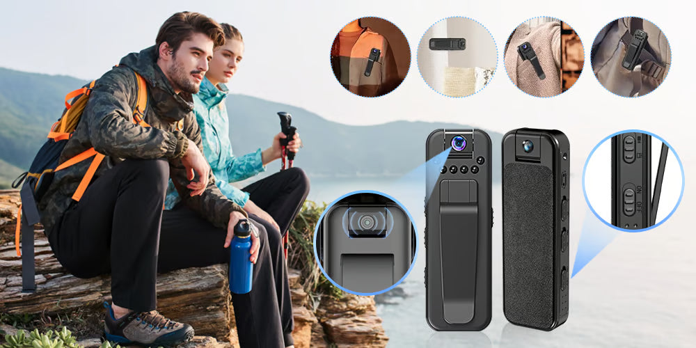 Smart Outdoor Portable Audio & Video Recorder – Capture Every Moment On-the-Go