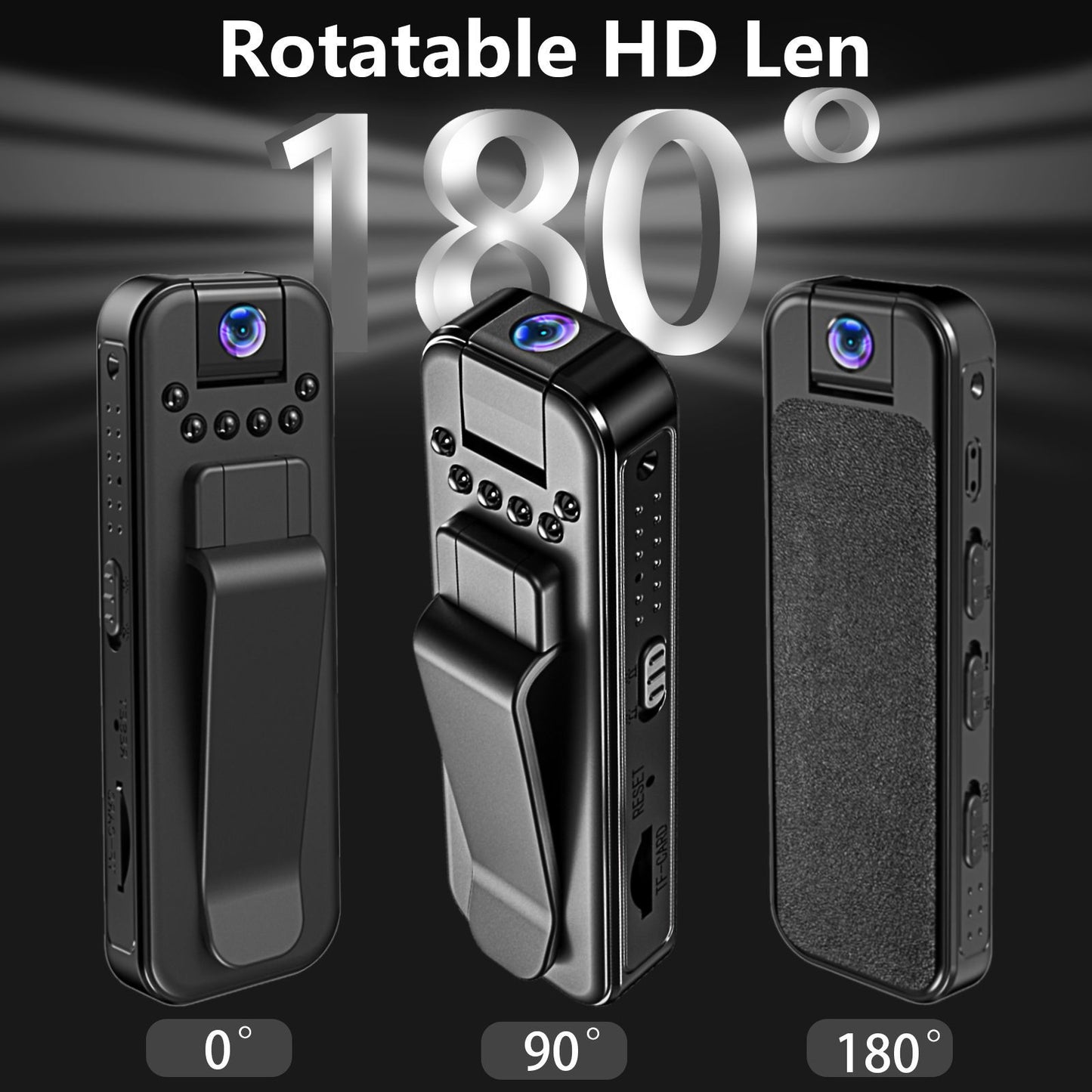 Smart Outdoor Portable Audio & Video Recorder – Capture Every Moment On-the-Go