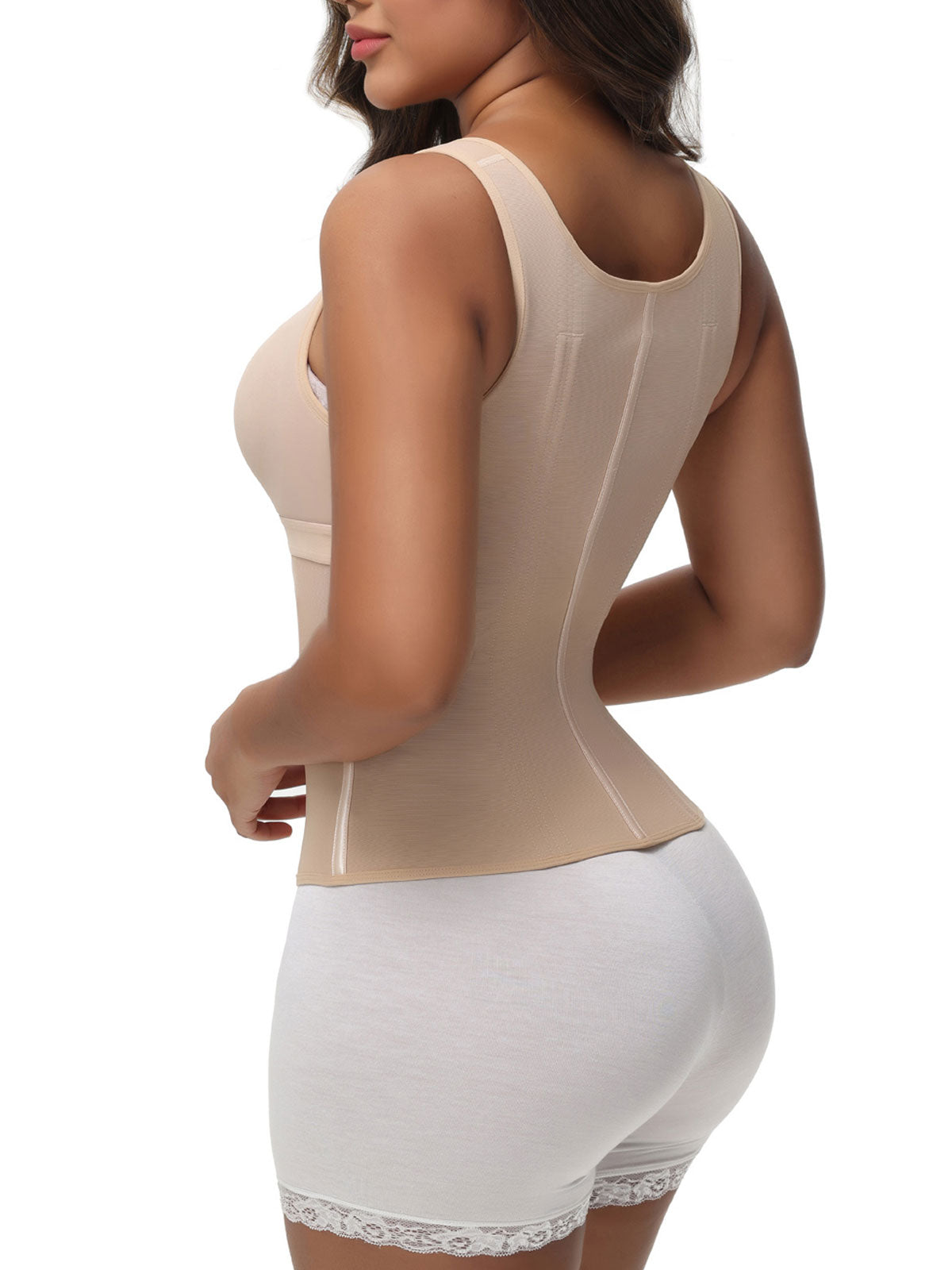 Slim & Shape Corset Waist Vest with Bra – Comfort Meets Confidence