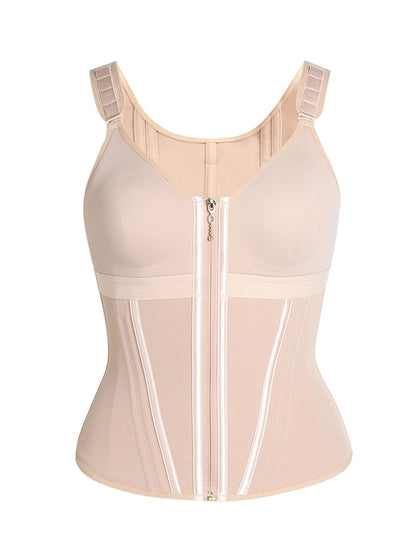 Slim & Shape Corset Waist Vest with Bra – Comfort Meets Confidence